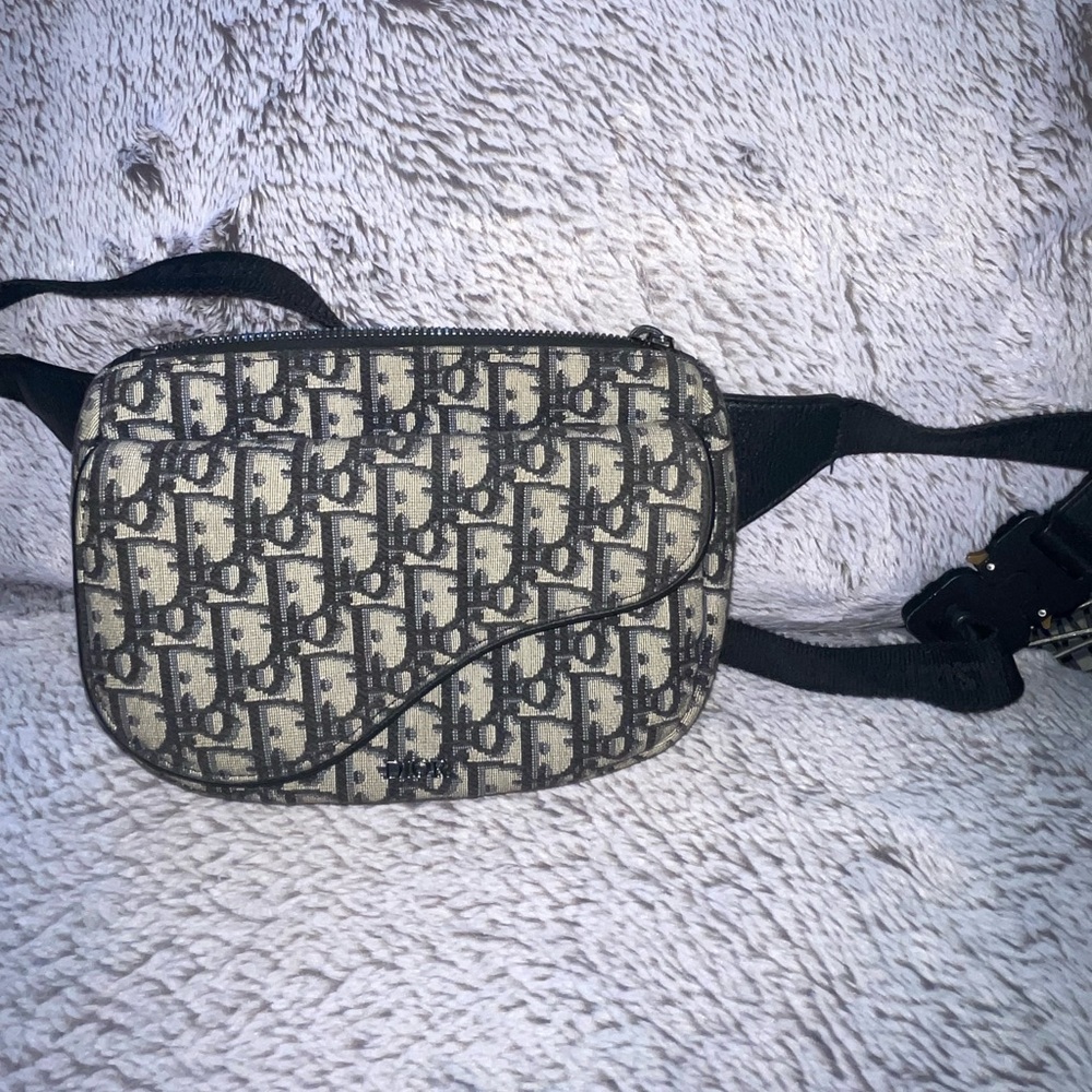 Dior saddle belt bag oblique